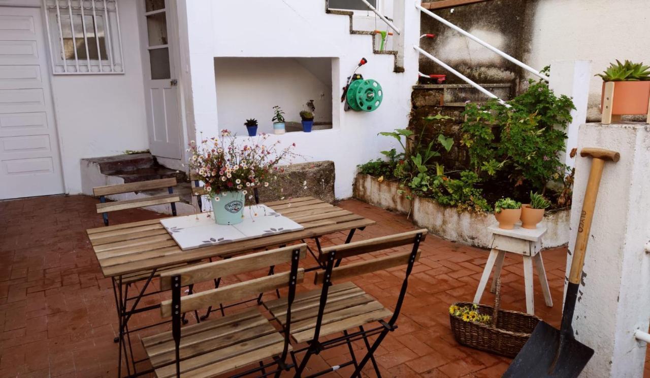 Ferienwohnung Casco Antiguo Con Patio Y A 5 Min De La Playa Baiona Exterior foto